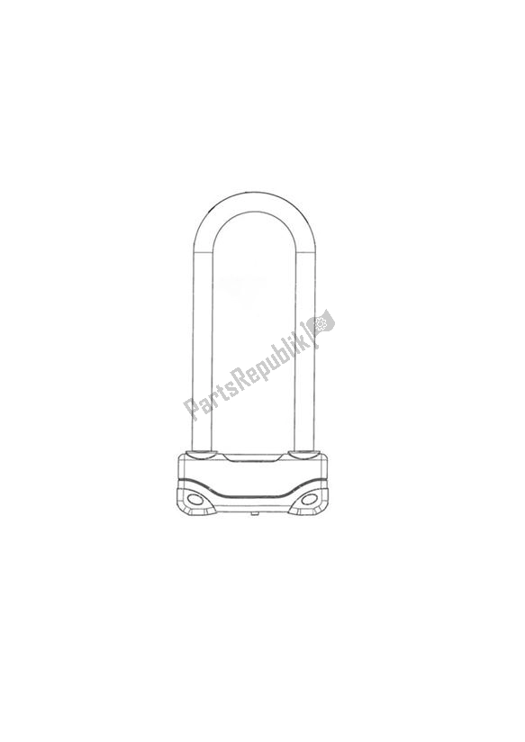 All parts for the U-lock 270 of the Triumph America Carburettor 790 2002 - 2007
